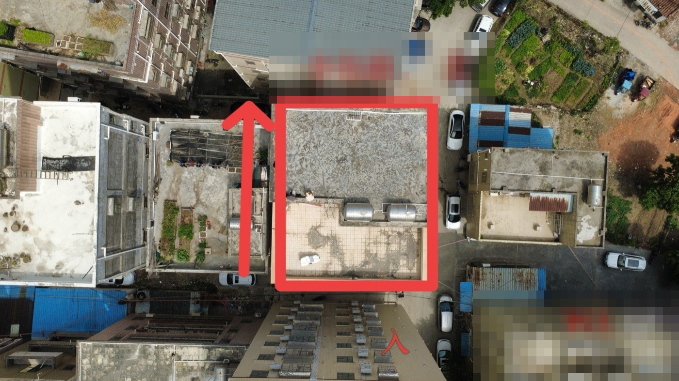 光伏屋顶俯视案例